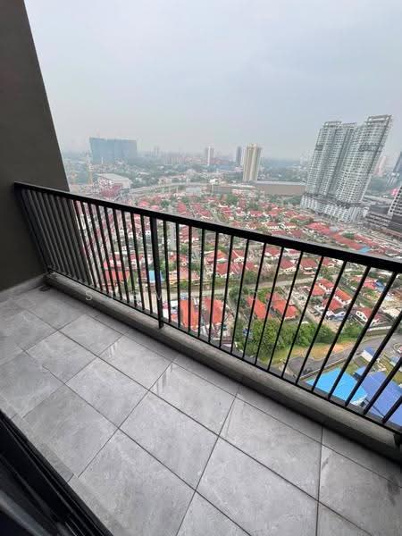 Service Residence for Rent at Twin Tower Residence - Steven Ooi - Balcony - PropertyGuru.com.my