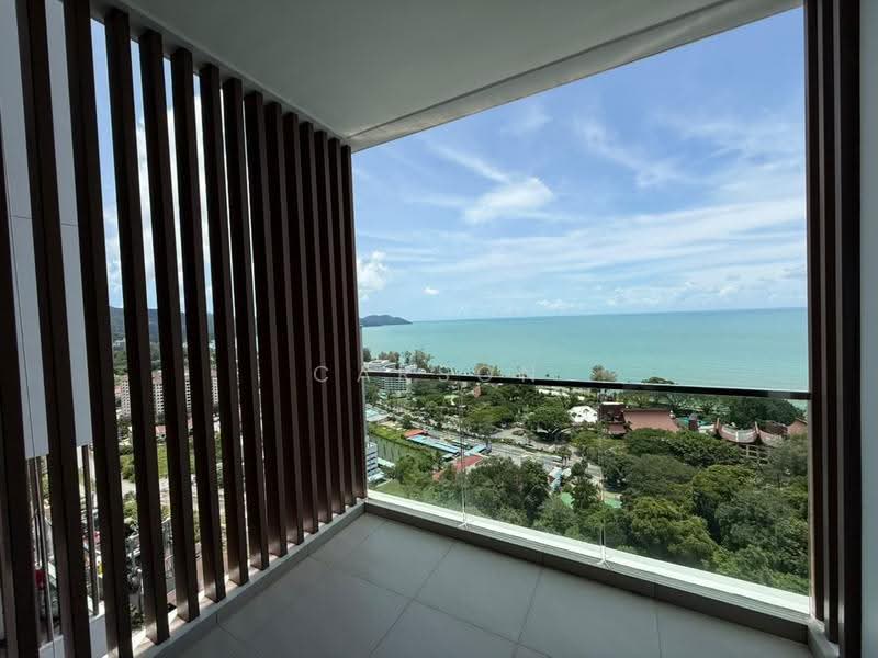 Kondominium untuk Dijual di The Marin at Ferringhi - Carson Chuah - Balcony - PropertyGuru.com.my