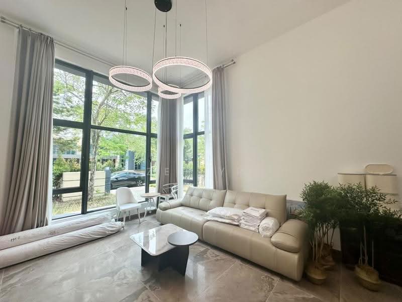 Rumah Kluster untuk Disewa di Forest City (Gelang Patah) - Zephyr Khoo - Living Room - PropertyGuru.com.my