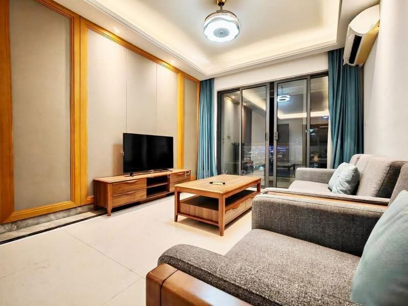 Service Residence for Sale at R&F Princess Cove Phase 1 - Zephyr Khoo - Living Room - PropertyGuru.com.my