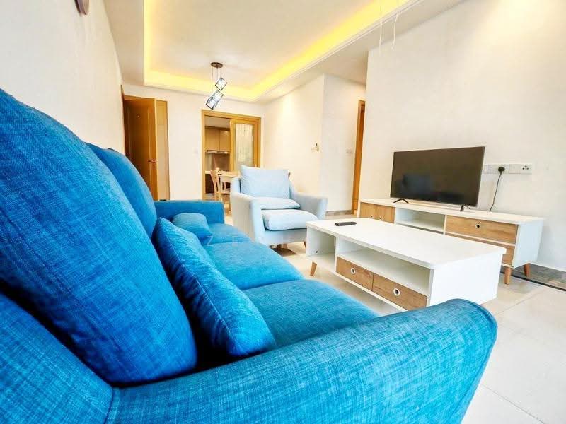 Service Residence for Sale at R&F Princess Cove Phase 1 - Zephyr Khoo - Living Room - PropertyGuru.com.my