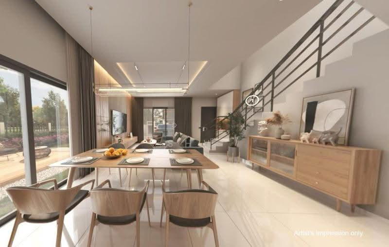 Rumah Teres 2-Tingkat untuk Dijual di BANDAR PUCHONG JAYA (Puchong) - Shu Wai - Living Room - PropertyGuru.com.my