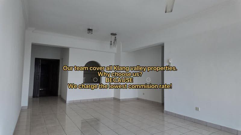 Kondominium untuk Dijual di Vista Komanwel C - Tobey G - Living Room - PropertyGuru.com.my