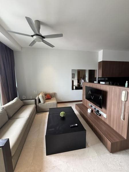 Service Residence for Rent at Damai 88 - Nurianna Diushebaeva - Living Room - PropertyGuru.com.my