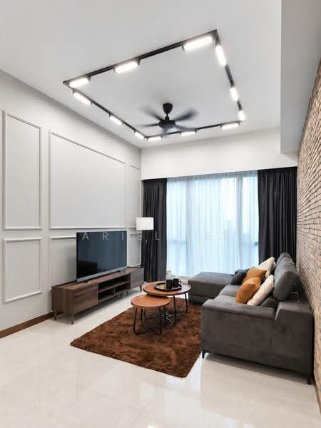 Kediaman Servis untuk Dijual di Core Residence @ TRX - Ariel Lee - Living Room - PropertyGuru.com.my