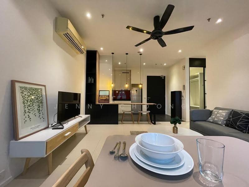 Service Residence for Sale at Arcoris SOHO - Jenny Choong - Living Room - PropertyGuru.com.my