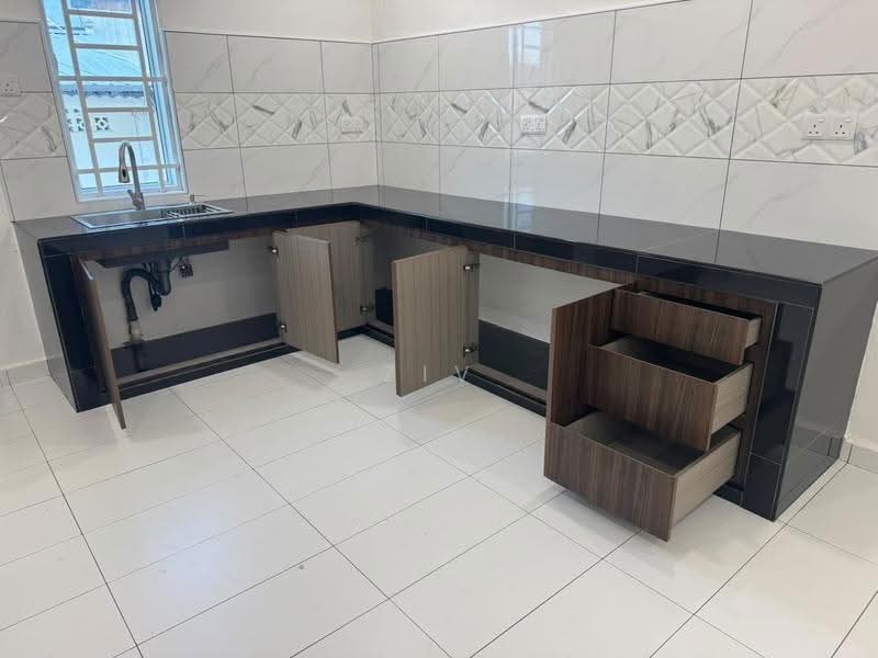 Rumah Teres 1-Tingkat untuk Dijual di Skudai (Johor) - Ziv Chiam - Kitchen - PropertyGuru.com.my