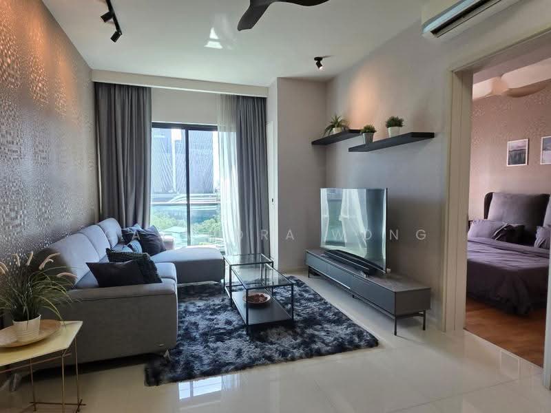 Kediaman Servis untuk Disewa di Residensi Solaris Parq - Casandra Wong - Living Room - PropertyGuru.com.my