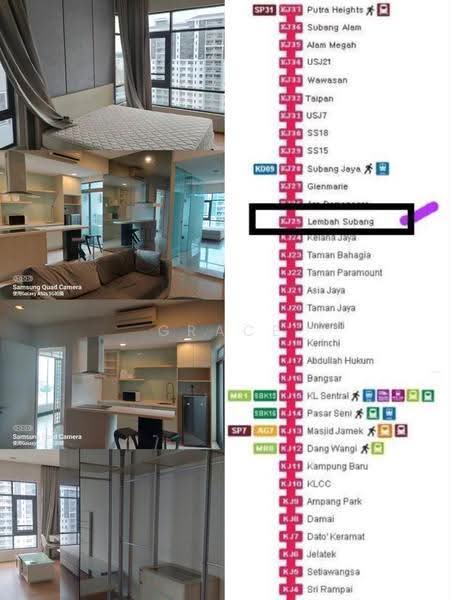 Kediaman Servis untuk Disewa di Eve Suite / NZX Square - Grace Tan - Bedroom - PropertyGuru.com.my