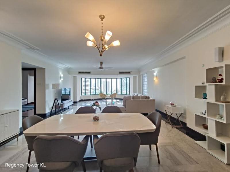 Condominium for Rent at Regency Tower - Carol Lim - Living Room - PropertyGuru.com.my