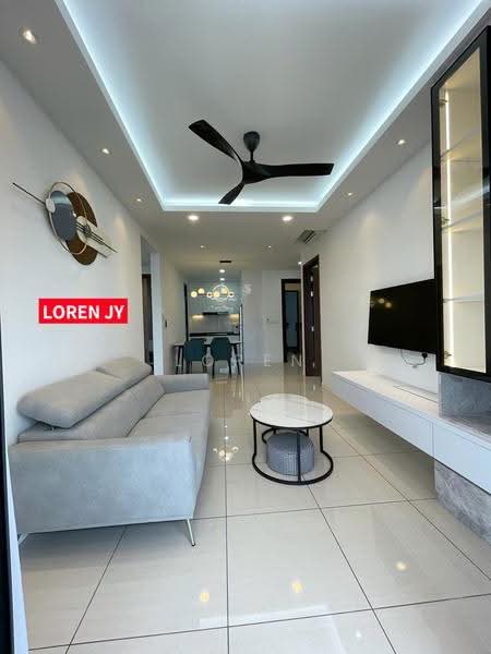 Condominium for Sale at Queens Residences Q2 @ Queens Waterfront - Loren Jia Ying - Living Room - PropertyGuru.com.my