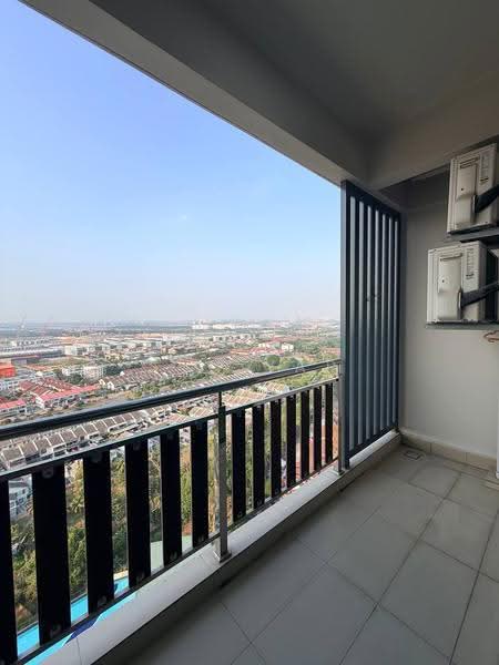 Service Residence for Rent at D'Secret Garden (Pangsapuri Kempas Indah) - Sun Yap - Balcony - PropertyGuru.com.my
