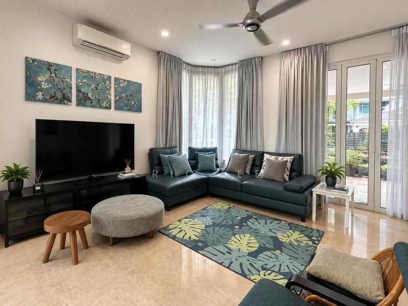 Rumah Berkembar untuk Dijual di Mont Kiara (Kuala Lumpur) - Eric Lee - Living Room - PropertyGuru.com.my