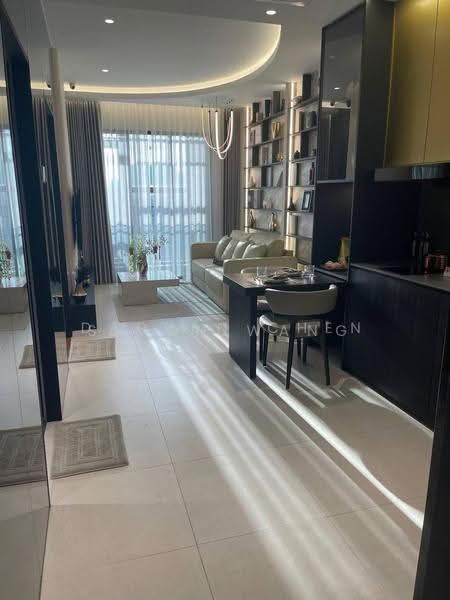 Service Residence for Sale at The Address @ Maxim Pelangi - Simon Wang - Living Room - PropertyGuru.com.my