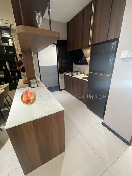 Kediaman Servis untuk Dijual di The Address @ Maxim Pelangi - Simon Wang - Kitchen - PropertyGuru.com.my