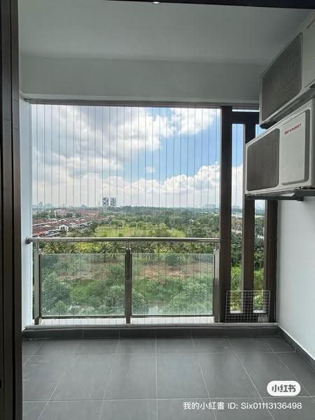 Service Residence for Rent at D'Inspire Residence (Inspira Bestari) - Sun Yap - Balcony - PropertyGuru.com.my