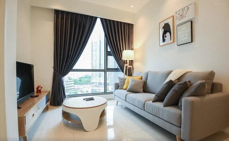 Condominium for Rent at The Robertson - Jason Fam - Living Room - PropertyGuru.com.my