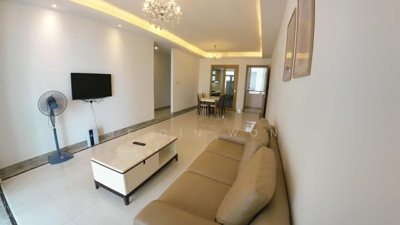 Service Residence for Rent at R&F Princess Cove Phase 1 - Ye Qin Won - Living Room - PropertyGuru.com.my