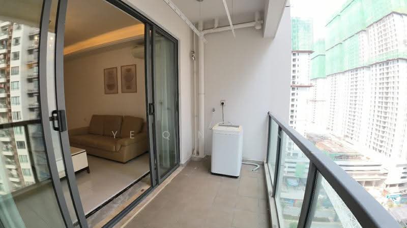 Service Residence for Rent at R&F Princess Cove Phase 1 - Ye Qin Won - Balcony - PropertyGuru.com.my
