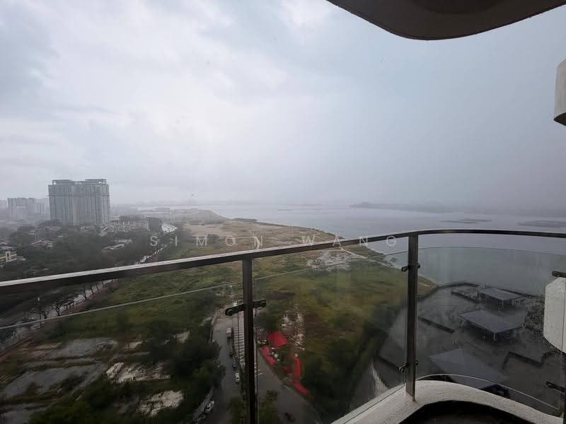 Kondominium untuk Dijual di Bay Point @ Country Garden Danga Bay - Simon Wang - Balcony - PropertyGuru.com.my