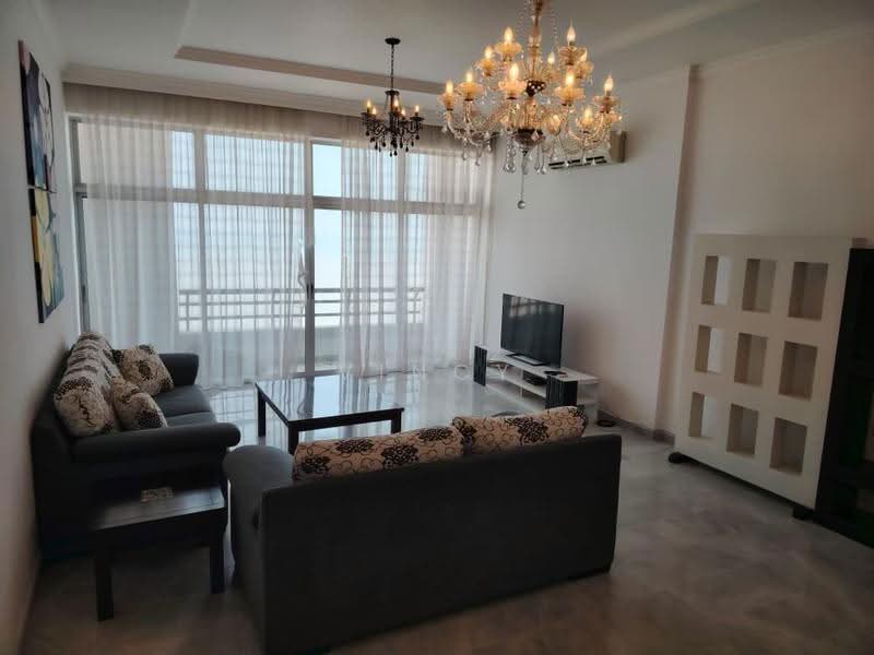 Kondominium untuk Disewa di Ocean Palms Condominium - Vincy How - Living Room - PropertyGuru.com.my