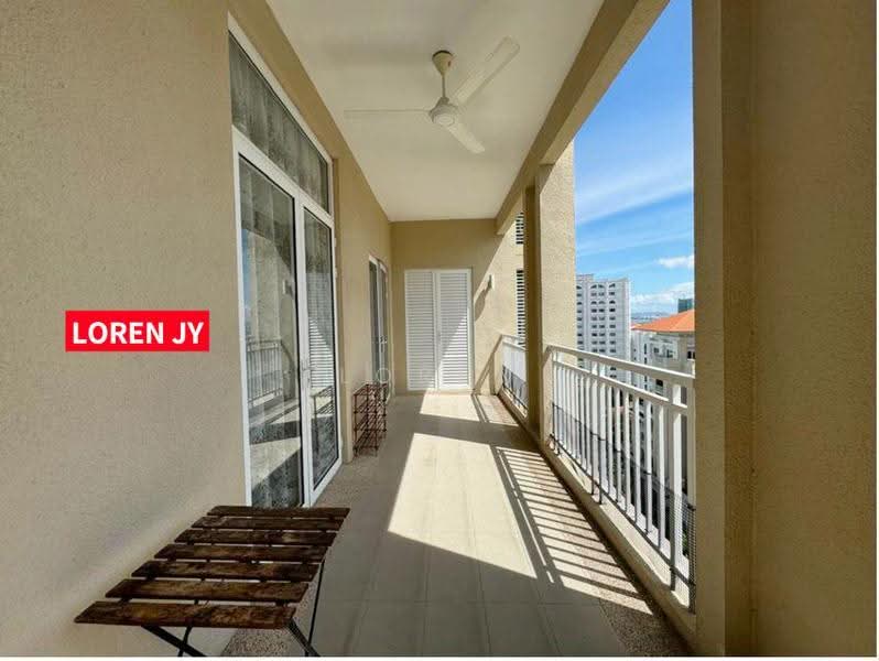 Kondominium untuk Dijual di Quayside Seafront Resort Condominiums - Loren Jia Ying - Balcony - PropertyGuru.com.my