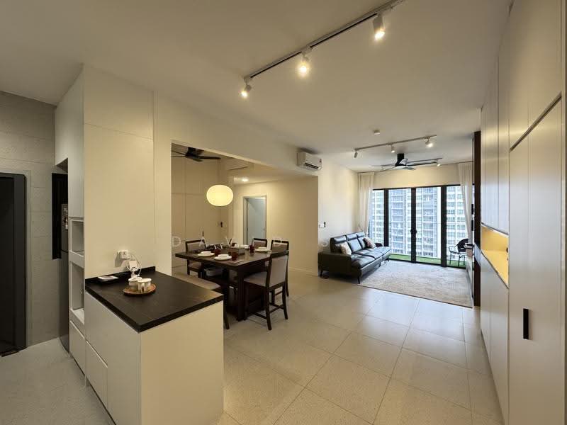 Service Residence for Sale at Alira @ Metropark Subang - David Sin - Living Room - PropertyGuru.com.my