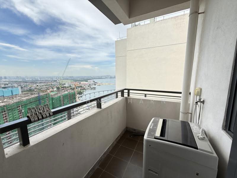 Condominium for Rent at R&F Princess Cove Phase 2-Seine Region - John Pharn - Balcony - PropertyGuru.com.my