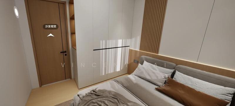 Kediaman Servis untuk Dijual di The Address @ Maxim Pelangi - Vincent Lai - Bedroom - PropertyGuru.com.my