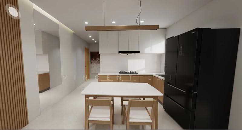 Kediaman Servis untuk Dijual di The Address @ Maxim Pelangi - Vincent Lai - Kitchen - PropertyGuru.com.my