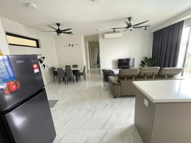 Kondominium untuk Disewa di South Brooks - Rex Tan - Living Room - PropertyGuru.com.my
