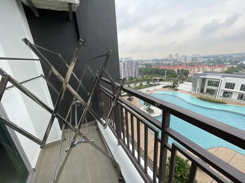 Service Residence for Rent at SKS Habitat - John Low - Balcony - PropertyGuru.com.my