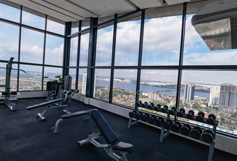 Service Residence for Rent at Twin Tower Residence - Dominic Chow - Gym - PropertyGuru.com.my