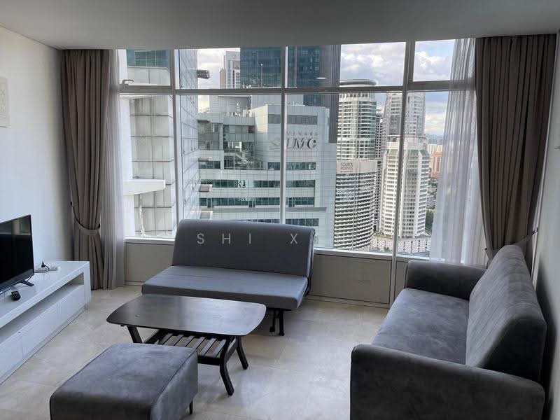 Service Residence for Rent at Vortex KLCC - Shi Xin Kim - Living Room - PropertyGuru.com.my