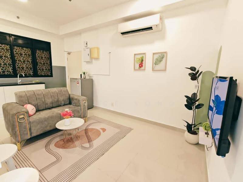 Kediaman Servis untuk Disewa di Meridin Executive Suites @ The Meridin - Janice Yong - Living Room - PropertyGuru.com.my