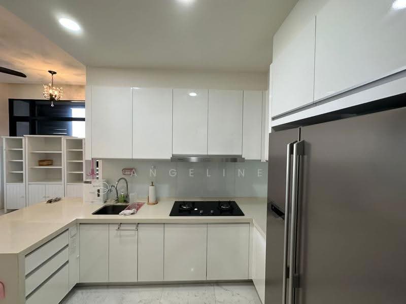 Kondominium untuk Disewa di Setia V Residences - Angeline Beh - Kitchen - PropertyGuru.com.my