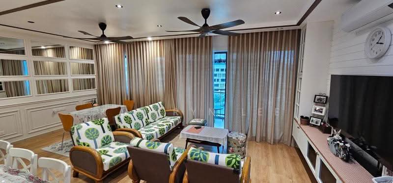Condominium for Sale at Waterside Residence - Kathryn Lee - Living Room - PropertyGuru.com.my