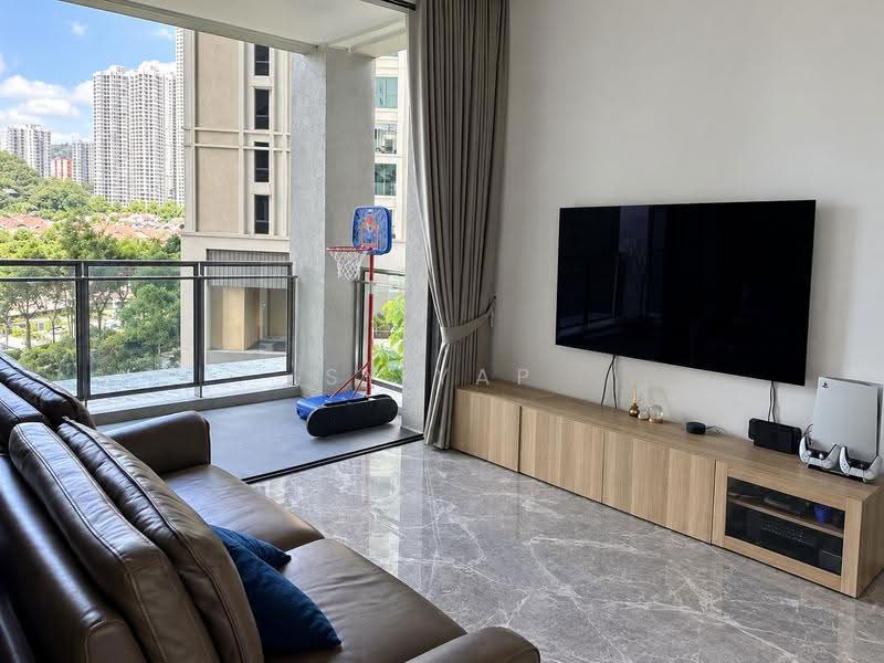 Service Residence for Sale at Park Regent @Desa Park City - SY YAP - Living Room - PropertyGuru.com.my