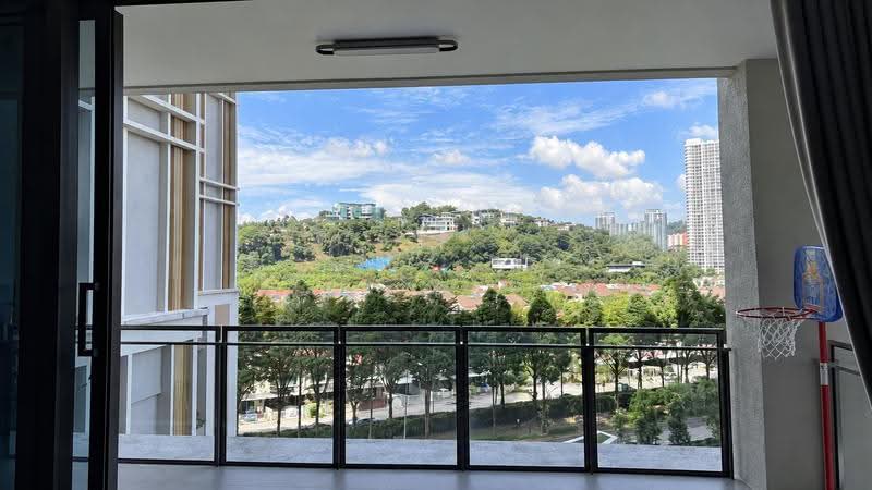 Service Residence for Sale at Park Regent @Desa Park City - SY YAP - Balcony - PropertyGuru.com.my