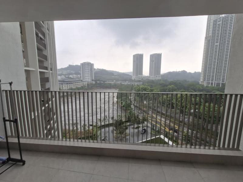 Kondominium untuk Disewa di Park Place - Leon Liew - Balcony - PropertyGuru.com.my