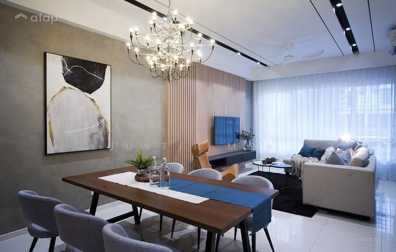 Kondominium untuk Dijual di Tamara - Justin Mok - Living Room - PropertyGuru.com.my