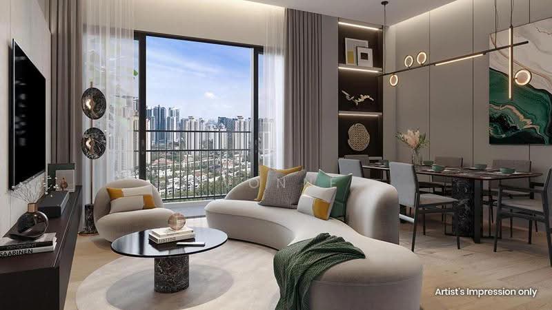 Apartment for Sale at Papyrus North Kiara - Yvonne Yep - Living Room - PropertyGuru.com.my