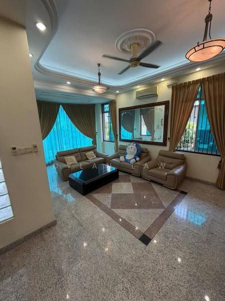 Rumah Berkembar untuk Dijual di Taman Perling (Perling) - Dylan Law - Living Room - PropertyGuru.com.my