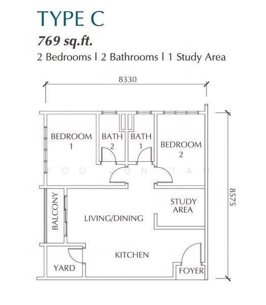 Kediaman Servis untuk Disewa di Meldrum Heights (Residensi Meldrum) - Foo Jun Tao - Bedroom - PropertyGuru.com.my