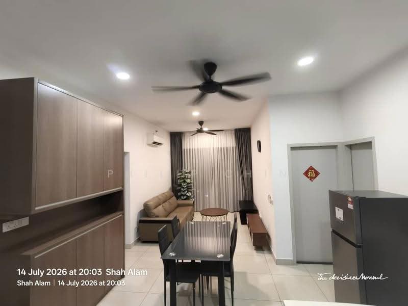 Kediaman Servis untuk Disewa di Setia City Residences - Philip Chin - Living Room - PropertyGuru.com.my