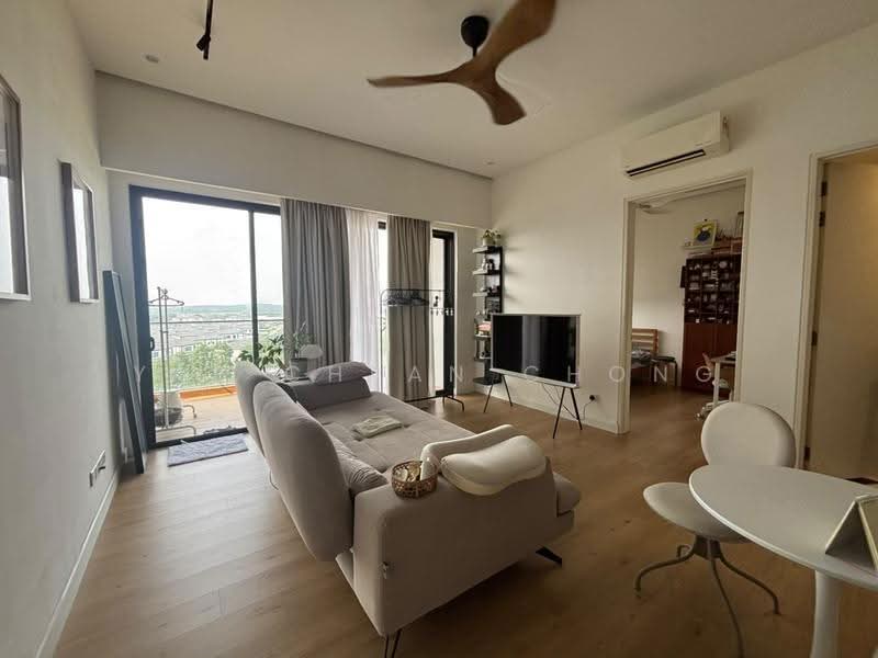 Kondominium untuk Disewa di The Parque Residences - Yap Chean Chong - Living Room - PropertyGuru.com.my