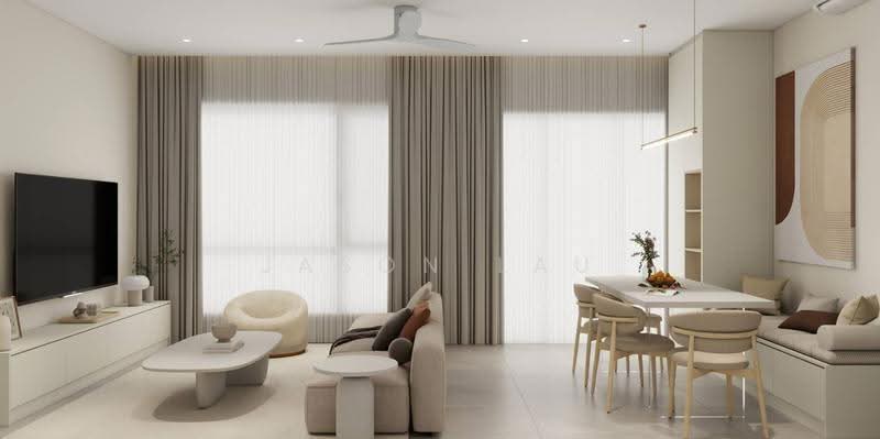 Condominium for Sale at Alila Bangsar - Jason Lau - Living Room - PropertyGuru.com.my