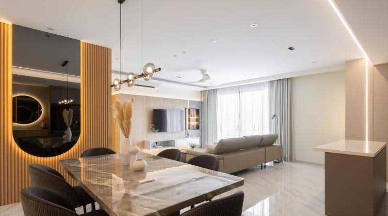 Service Residence for Sale at Megah Rise - Jason Lau - Living Room - PropertyGuru.com.my