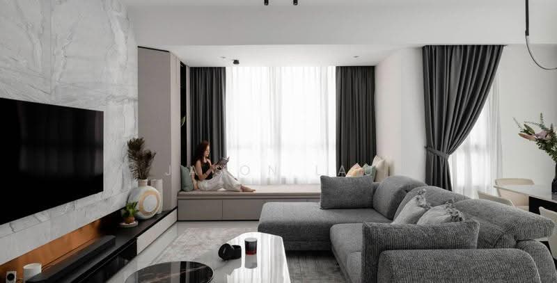 Service Residence for Sale at The Tropika - Jason Lau - Living Room - PropertyGuru.com.my