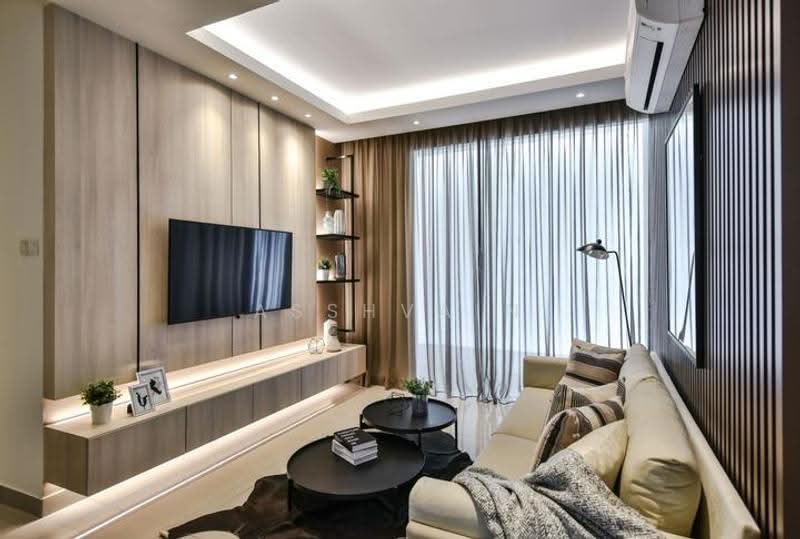 Kediaman Servis untuk Dijual di Arte Star - Asshvain Tanabalan - Living Room - PropertyGuru.com.my